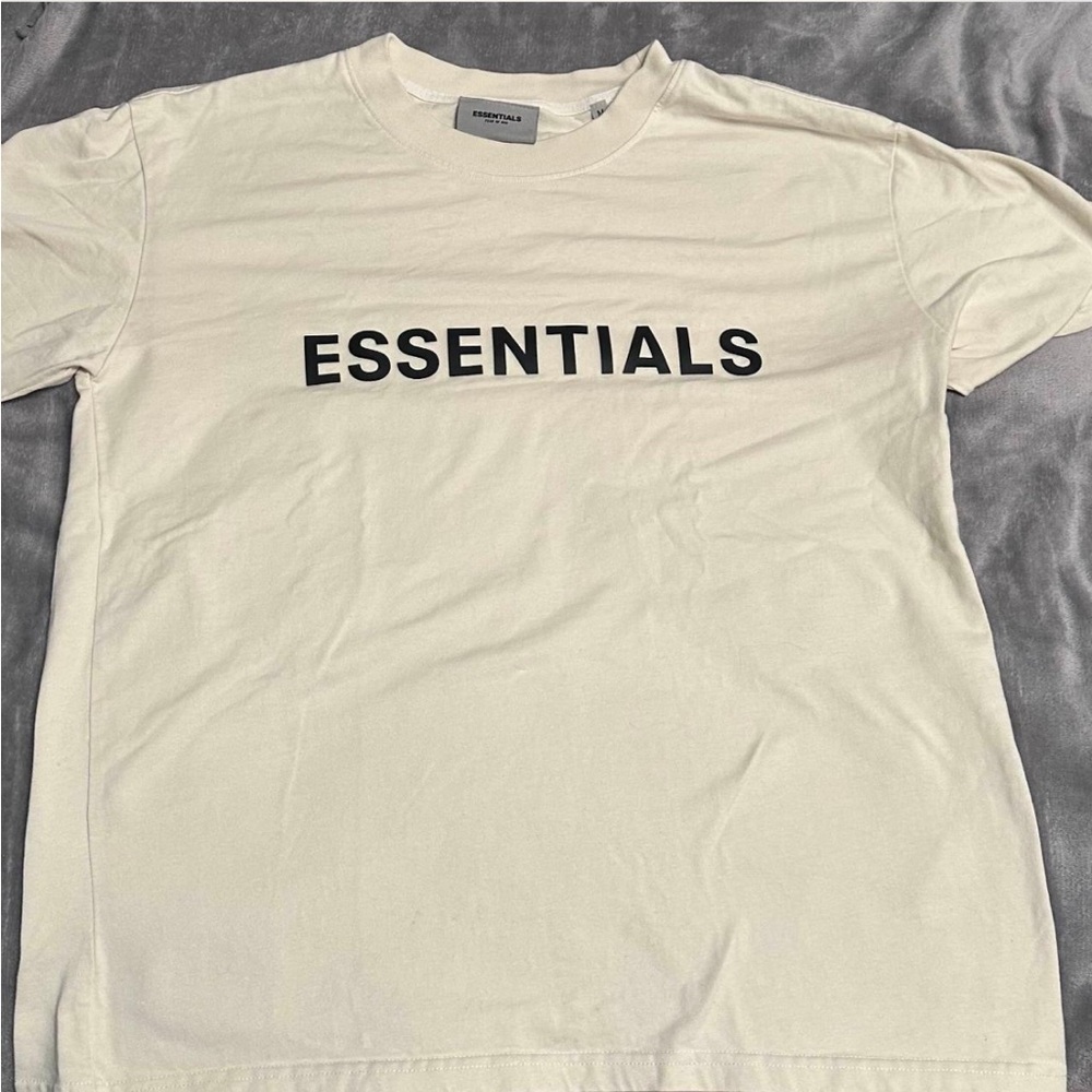 Essentials White Short Sleeve Tee